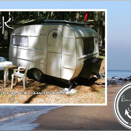 Ddr Wohnwagen Qek Direkt Am Strand Dranske Ngoại thất bức ảnh